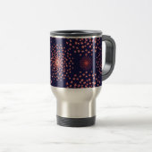 Artistic Pattern Coffee Mug – Stylish Kitchenware  Reisbeker (Voorkant rechts)