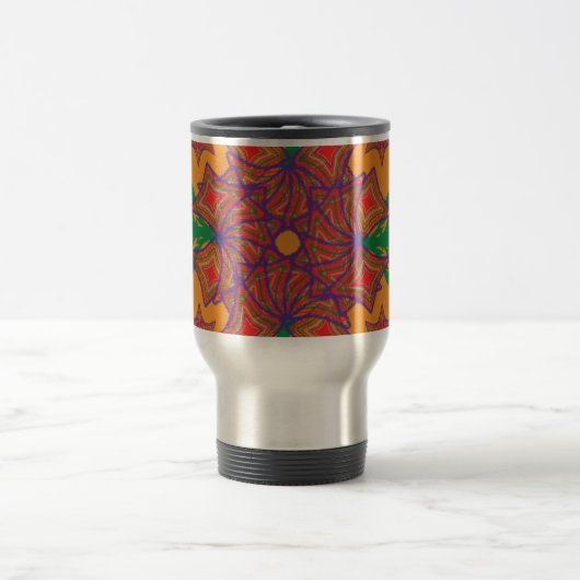 Artistic Pattern Coffee Mug – Stylish Kitchenware  Reisbeker (Center)