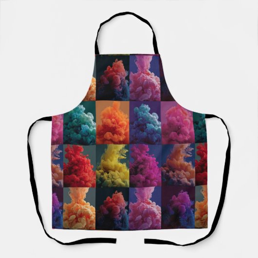 artistic pattern schort (Voorkant)
