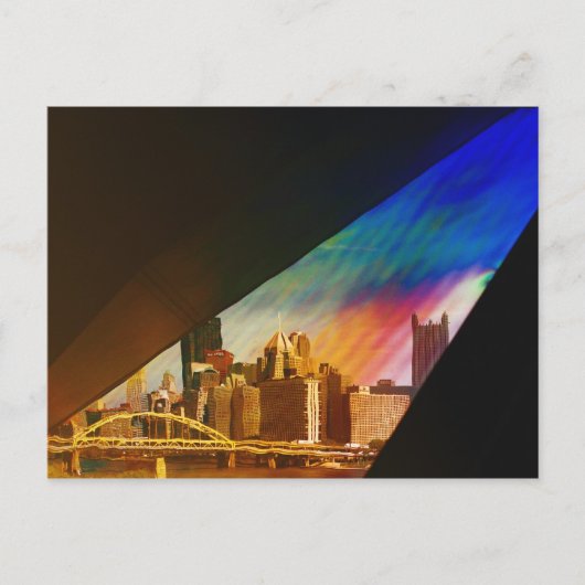Artistic Pittsburgh, Pennsylvania Briefkaart (Voorkant)