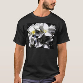 Artistic Plumeria Flowers T-shirt