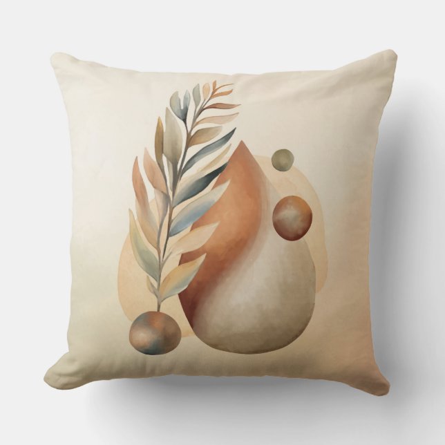 Artistic Rainbow Cushion Kussen (Voorkant)