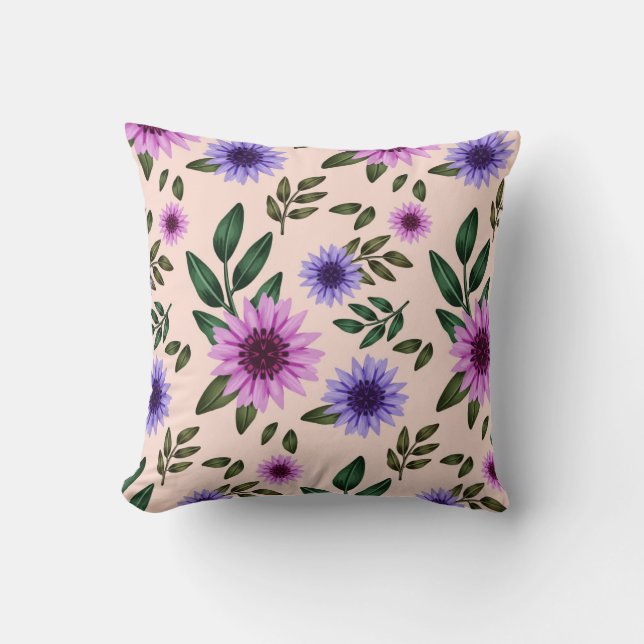 Artistic Rainbow Cushion Kussen (Voorkant)