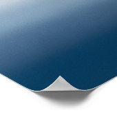 Artistic Relax Gradient Poster - Deep Blue Trend (Hoek)