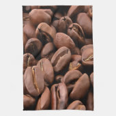 Artistic Roasted Coffee Beans Theedoek (Verticaal)