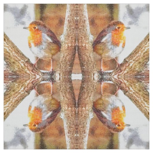 Artistic Robin Redborst Perched Stof (Swatch)