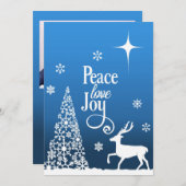 Artistic scene of Peace, Love and Joy personalize (Voorkant / Achterkant)