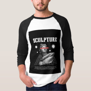 Artistic Sculpture Grafisch T-shirt Cool Kunst T