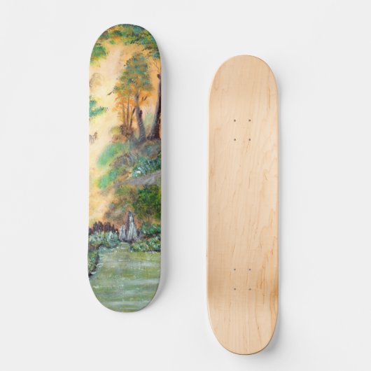 ARTISTIC SKATEBOARD _Oranje bos (Voorkant)