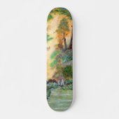 ARTISTIC SKATEBOARD _Oranje bos (Voorkant)
