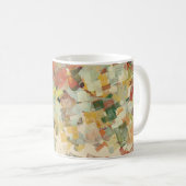 Artistic sketch material. Abstract geometric patte Koffiemok (Voorkant rechts)