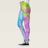 Artistic Splash: Waterverf Splash Leggings (Links)