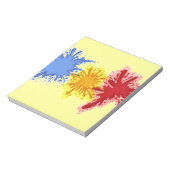 Artistic splatter notitieblok (Linkerzijde)