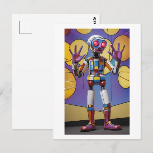 Artistic Surrender Briefkaart (Voorkant / Achterkant)