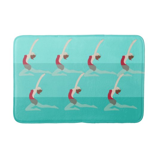 Artistic Swimming Badmat (Voorkant)