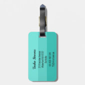 Artistic Swimming Bagagelabel (Achterkant verticaal)