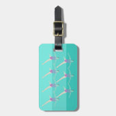 Artistic Swimming Bagagelabel (Voorkant verticaal)