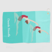 Artistic Swimming Golfhanddoek (Horizontaal)