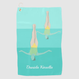 Artistic Swimming Golfhanddoek