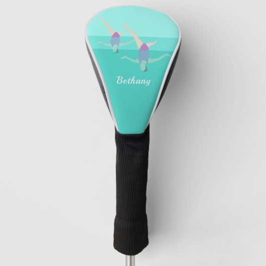 Artistic Swimming Golfheadcover (Voorkant)