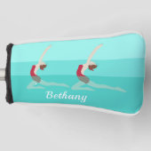 Artistic Swimming Golfheadcover (Voorkant)