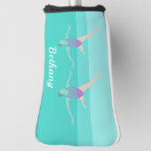 Artistic Swimming Golfheadcover (Draai 90)