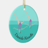 Artistic Swimming Keramisch Ornament (Rechts)