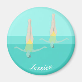 Artistic Swimming Magneet