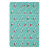 Artistic Swimming Mini Klembord (Achterkant)