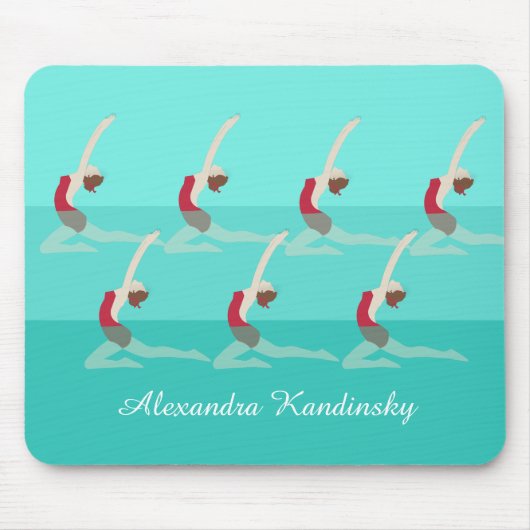 Artistic Swimming Muismat (Voorkant)