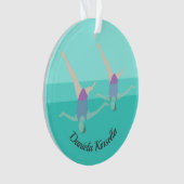 Artistic Swimming Ornament (voorkant)