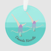 Artistic Swimming Ornament (voorkant)