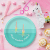 Artistic Swimming Papieren Bordje (Feest)