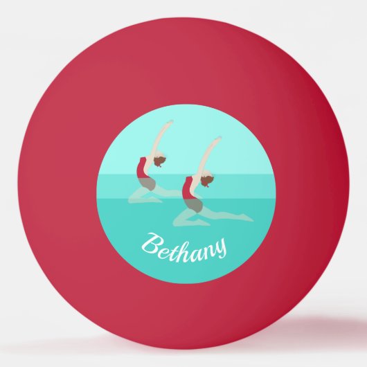 Artistic Swimming Pingpongbal (Voorkant)