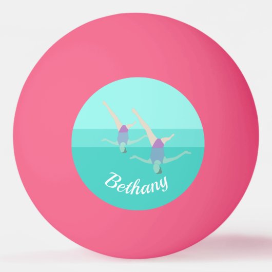 Artistic Swimming Pingpongbal (Voorkant)