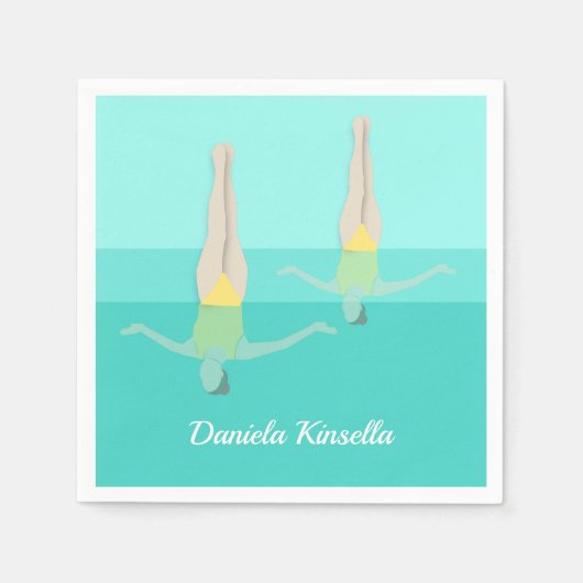 Artistic Swimming Servet (Voorkant)