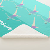 Artistic Swimming Sherpa Deken (3/4)