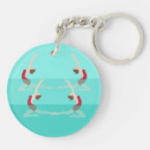 Artistic Swimming Sleutelhanger (Achterkant)