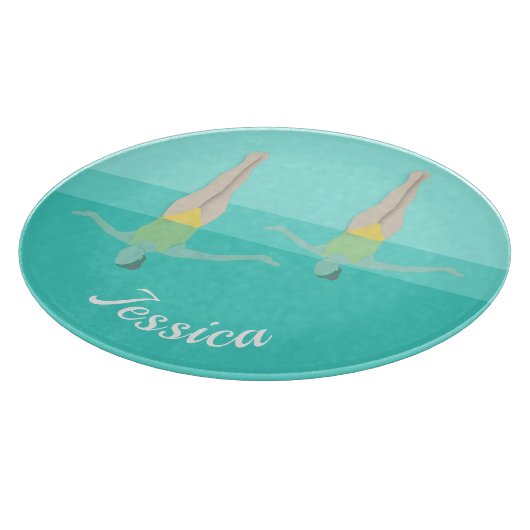 Artistic Swimming Snijplank (Hoek)