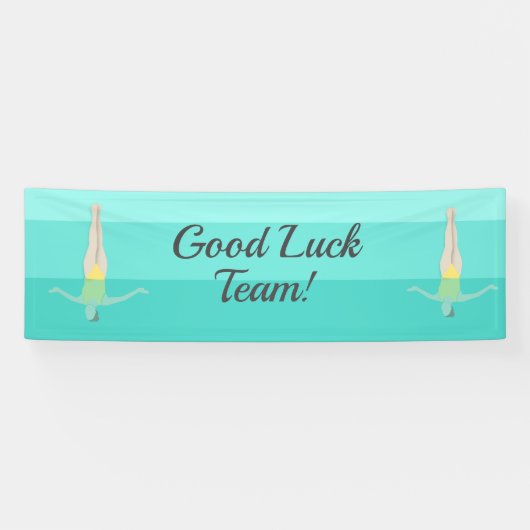 Artistic Swimming Spandoek (Horizontaal)