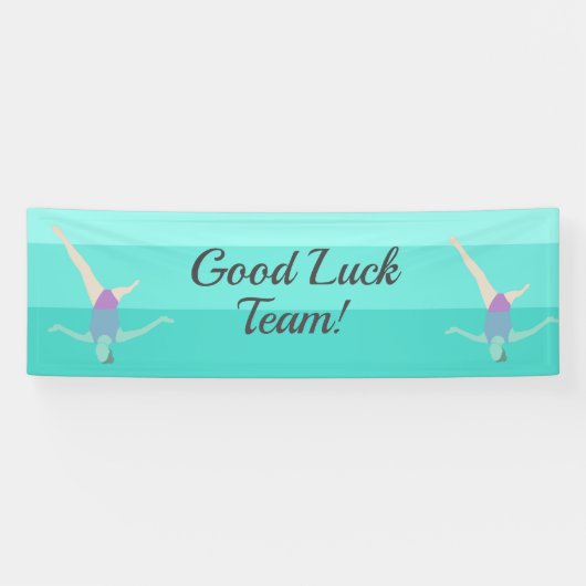 Artistic Swimming Spandoek (Horizontaal)