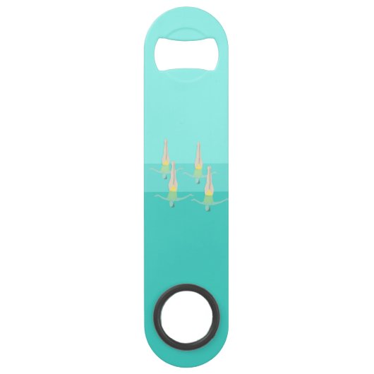 Artistic Swimming Speed Flessenopener (Voorkant)