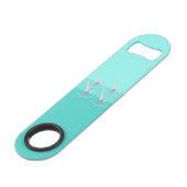 Artistic Swimming Speed Flessenopener (Voorkant Gekanteld)