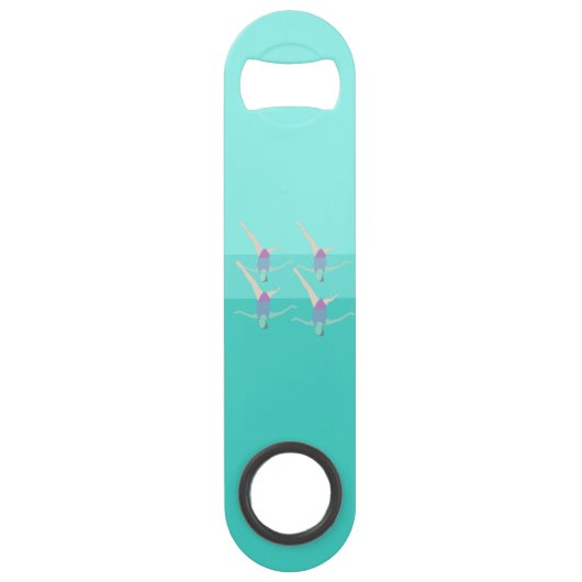 Artistic Swimming Speed Flessenopener (Voorkant)
