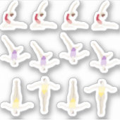 Artistic Swimming Sticker (Voorkant)