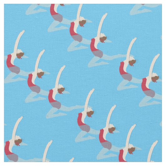 Artistic Swimming Stof (Close Up)