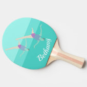 Artistic Swimming Tafeltennisbatje (Zijkant)