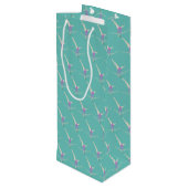 Artistic Swimming Wijn Cadeautas (Achterkant Gekanteld)