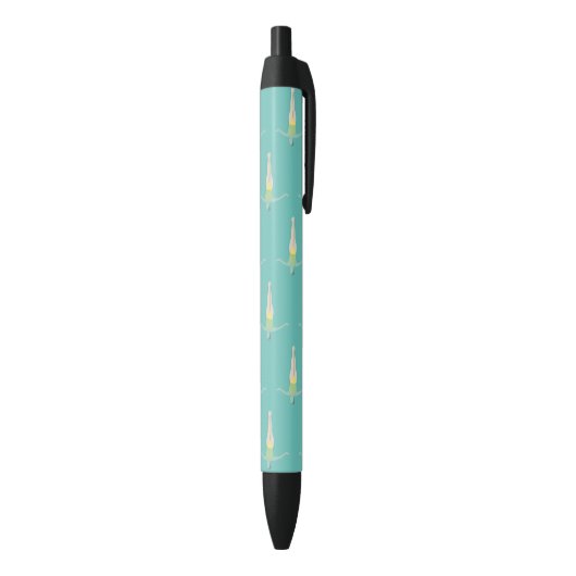Artistic Swimming Zwarte Inkt Pen (Achterkant (Verticaal))