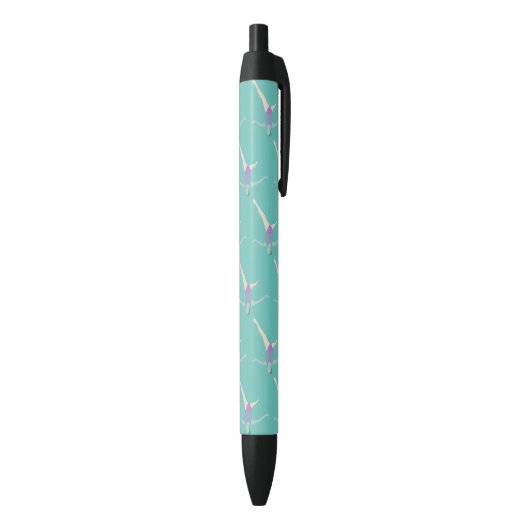 Artistic Swimming Zwarte Inkt Pen (Achterkant (Verticaal))